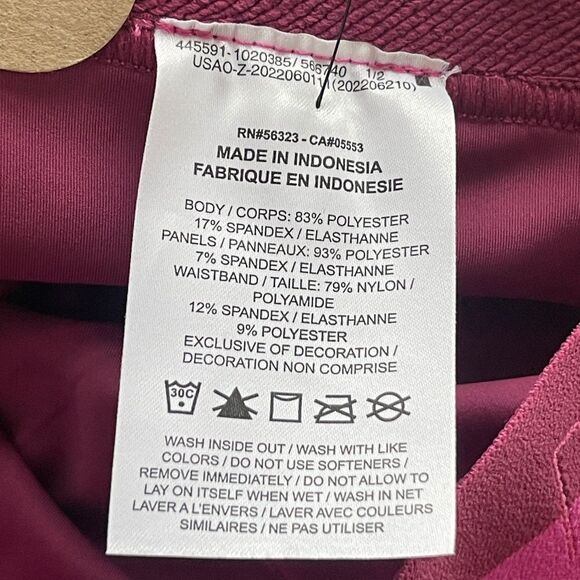 NWT Nike Pro High-Waisted 3" Training Shorts w/ Pockets, Rosewood, Women's XL - Picture 5 of 8